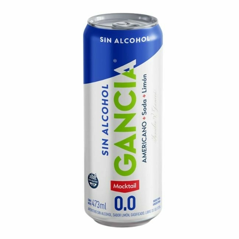 APERITIVO GANCIA + LIMA LIMON SIN ALCOHOL LATA 310CC