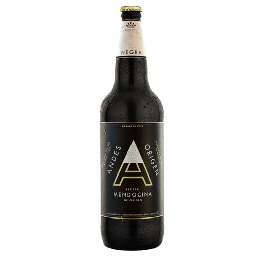 CERVEZA ANDES ORIGEN NEGRA 1L RETORNABLE