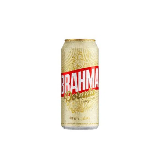 CERVEZA BRAHMA DORADA 473CC