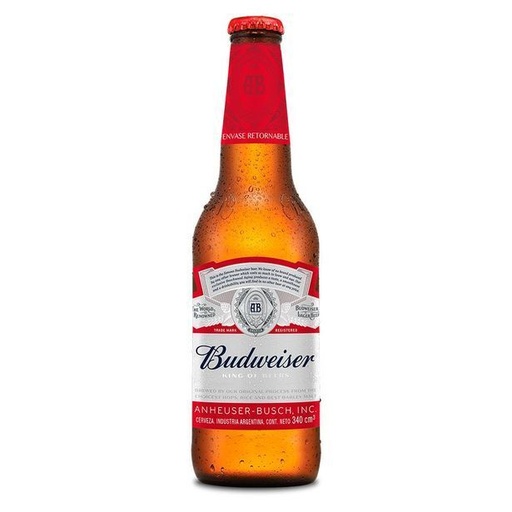 CERVEZA BUDWEISER PORRON 330CC