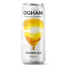 CERVEZA OGHAM GOLDEN ALE 473CC