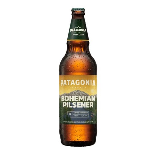 CERVEZA PATAGONIA BOHEMIAN 730CC
