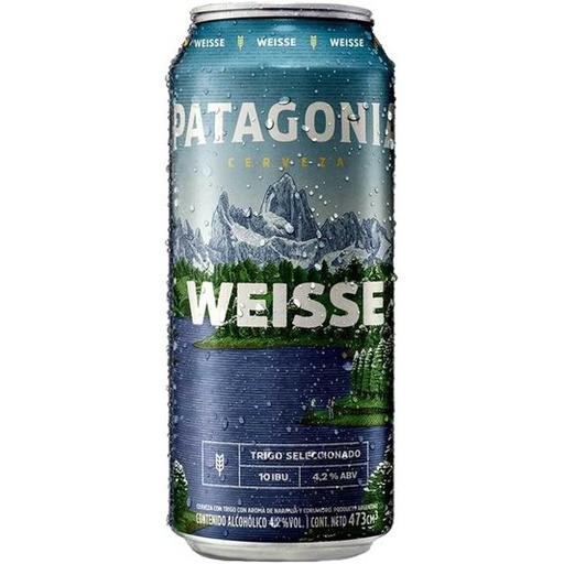 CERVEZA PATAGONIA WEISSE 473CC