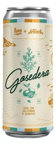 CERVEZA PEÑON DEL AGUILA GOSEDERA CON SALICORNIA & QUINOTOS 473CC