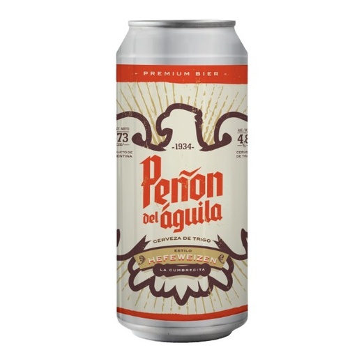 CERVEZA PEÑON DEL AGUILA HEFEWEINZEN 473CC