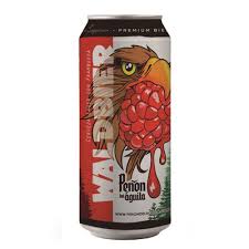 CERVEZA PEÑON DEL AGUILA WALDBIER FRAMBUESA 473CC