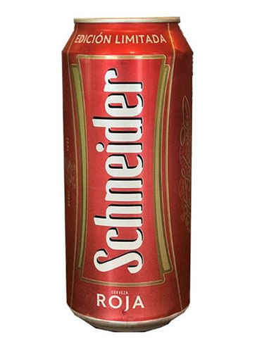 CERVEZA SCHNEIDER ROJA 473CC