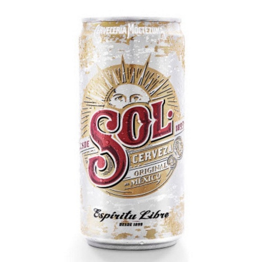 CERVEZA SOL LATA 473CC