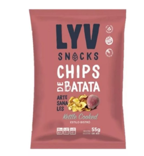 CHIPS LYV BATATAS 55GRS