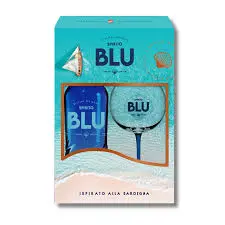 GIN BLU + COPON + ESTUCHE 750CC