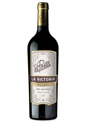 VINO LA POSTA LA VICTORIA MALBEC ORGANICO 750CC