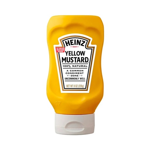 HEINZ MOSTAZA ORIGINAL 227GR 8OZ
