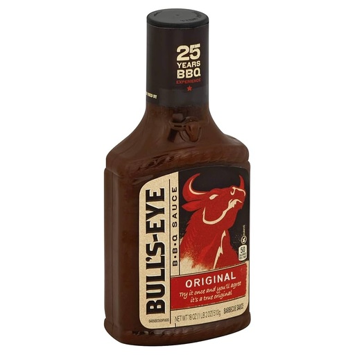 BULL'S BARBECUE SAUCE ORIGINAL 510GRS 18OZ