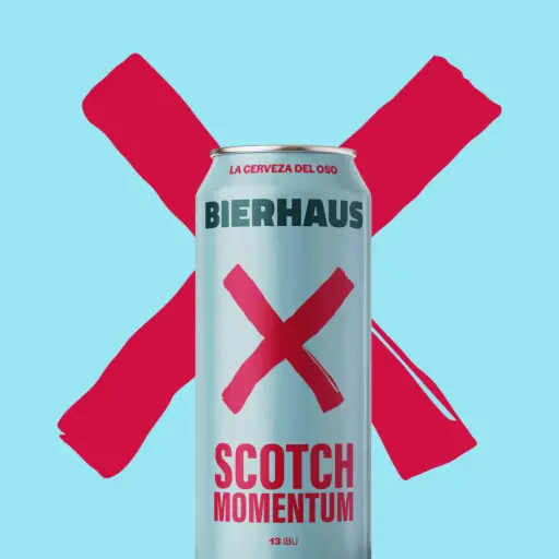 CERVEZA BIERHAUS SCOTCH MOMENTUM 473CC