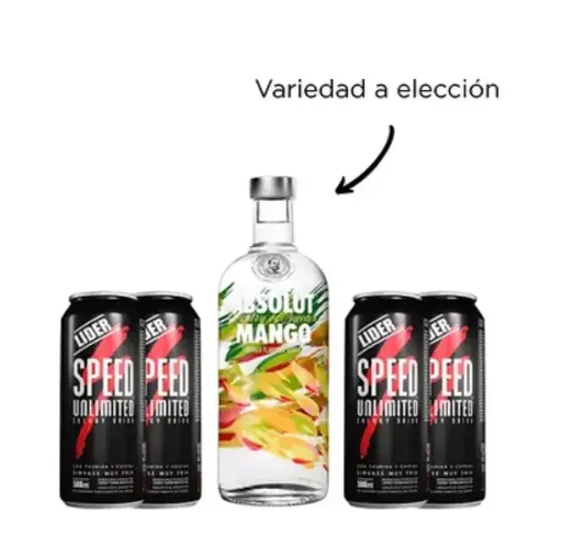 COMBO ABSOLUT SABORES 750CC + 4 SPEED 473CC