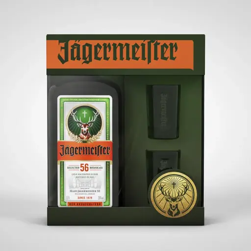 LICOR JAGERMEISTER + 2 SHOTS 