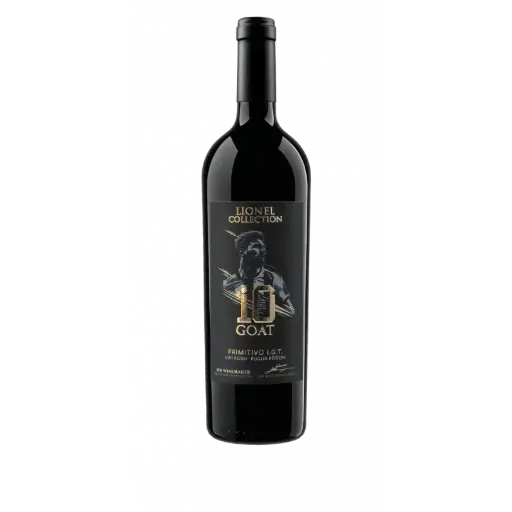 VINO LIONEL COLLECTION THE GOAT 10 PRIMITIVO PUGLIA 2022 750CC