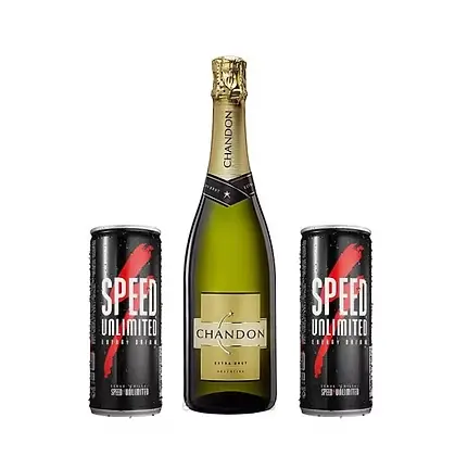 COMBO CHANDON EXTRA BRUT 750CC + 2 SPEED 250CC