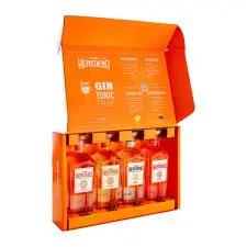GIN HEREDERO FAMILY CON ESTUCHE 4 BOTELLAS 700CC