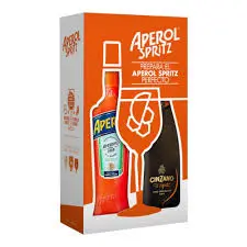 GIFTPACK APEROL 750cc + CINZANO SPRITZ 750cc