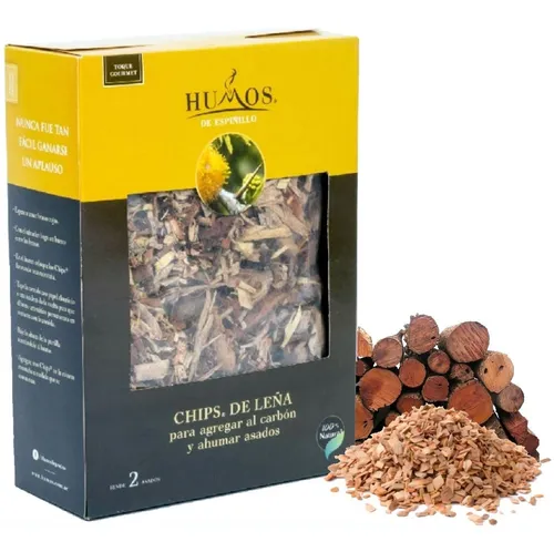 CHIPS DE LEÑA ESPINILLO 500 GRS HUMOS