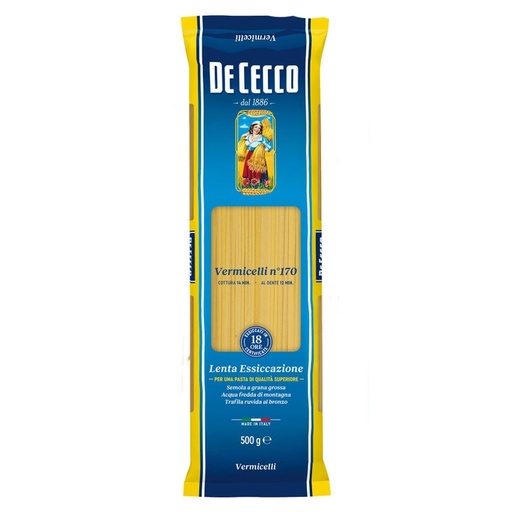 DE CECCO VERMICELLI 500GR