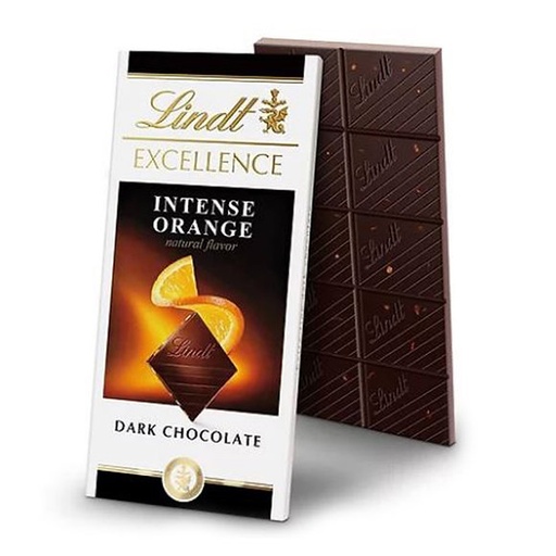 LINDT EXCELLENCE TABLETA ORANGE 100GR