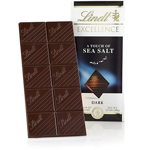 LINDT EXCELLENCE TABLETA SEA SALT 100GR