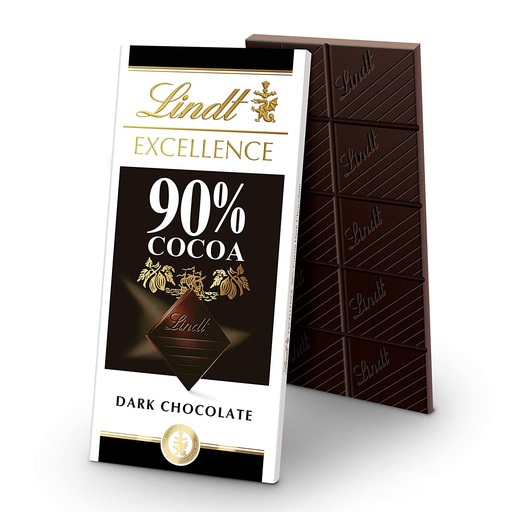 LINDT EXCELLENCE TABLETA 90% CACAO 100GR