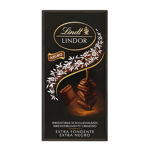 LINDT LINDOR TABLETA EXTRA DARK 60% CACAO 100GR