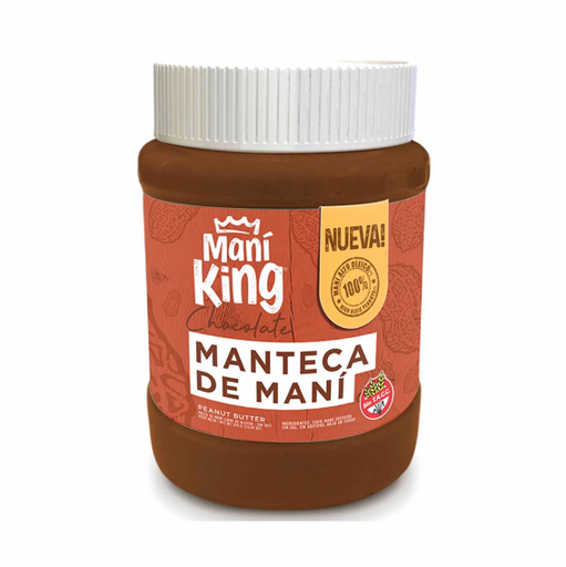 MANTECA DE MANI CHOCO KING 350GR