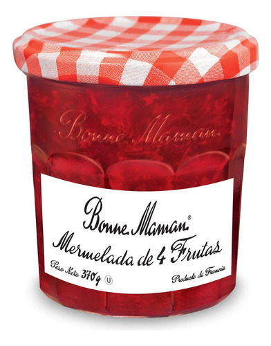 MERMELADA BONNE MAMAN 4 FRUTAS 370GR