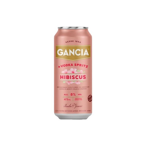 APERITIVO GANCIA HIBISCUS LATA 473CC