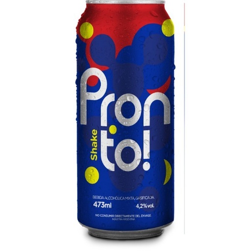 APERITIVO PRONTO SHAKE 473CC