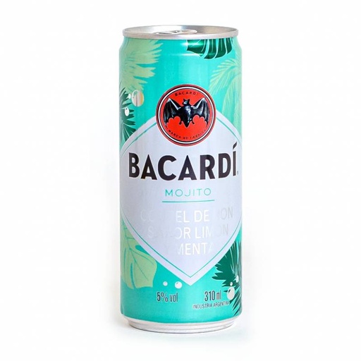 RON BACARDI MOJITO LATA 310CC