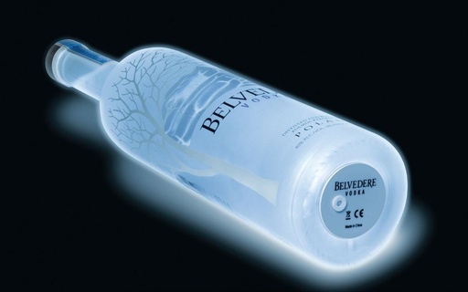 VODKA BELVEDERE PURE NIGHT SABER 750CC