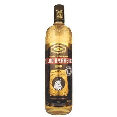 CACHACA VELHO BARREIRO GOLD 910CC