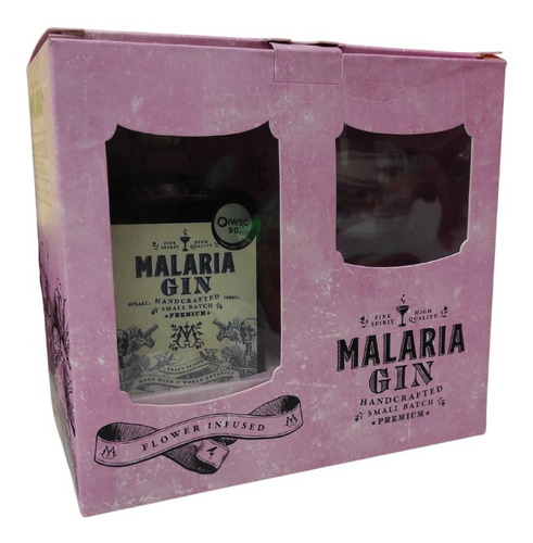 GIN MALARIA + COPON C/ESTUCHE