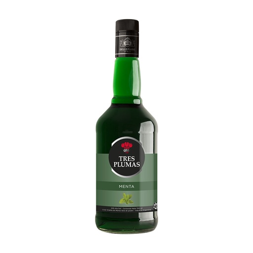 LICOR TRES PLUMAS MENTA 700CC