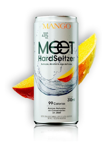 MEET HARDSELTZER MANGO 310CC