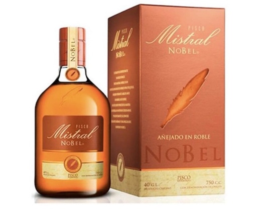 PISCO MISTRAL NOBEL 750CC