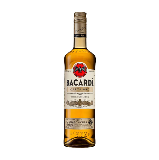 RON BACARDI CARTA DE ORO 750CC