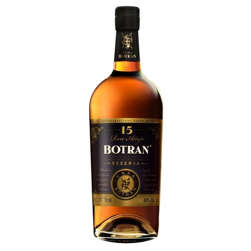 RON BOTRAN AÑEJO 15 AÑOS 750CC