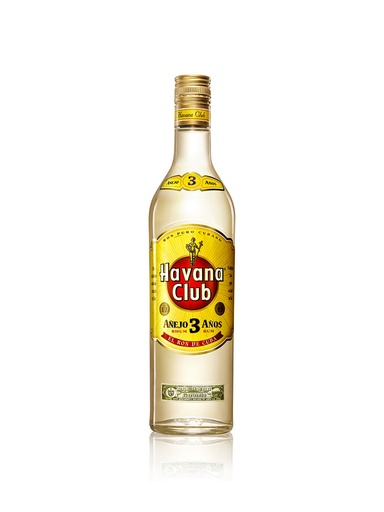 RON HAVANA CLUB 3 AÑOS BLANCO 750CC