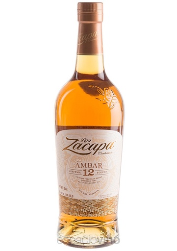 RON ZACAPA AMBAR 12 AÑOS 750CC