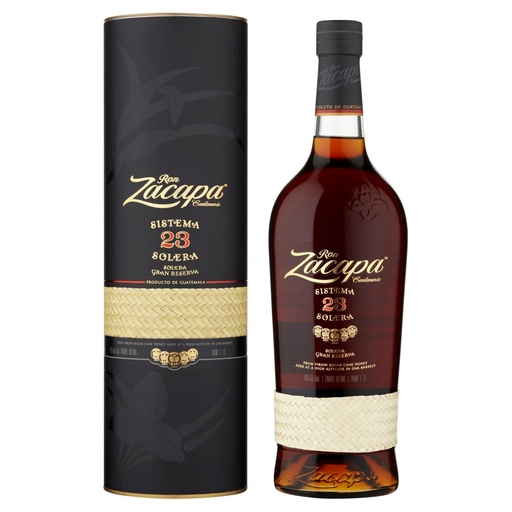 RON ZACAPA 23 AÑOS ESTUCHE SOLERA 700CC