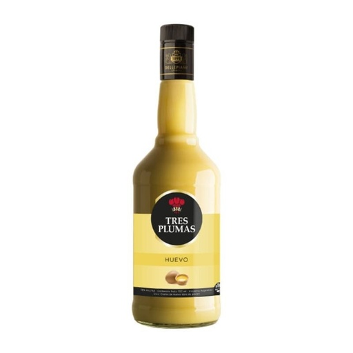 LICOR TRES PLUMAS LICOR DE HUEVO 750CC