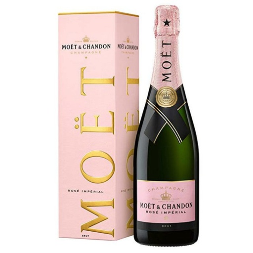 ESPUMANTE MOET & CHANDON ROSE IMPERIAL C/ESTUCHE 750CC