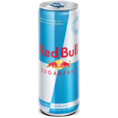 ENERGIZANTE RED BULL SUGAR FREE LATA 250CC